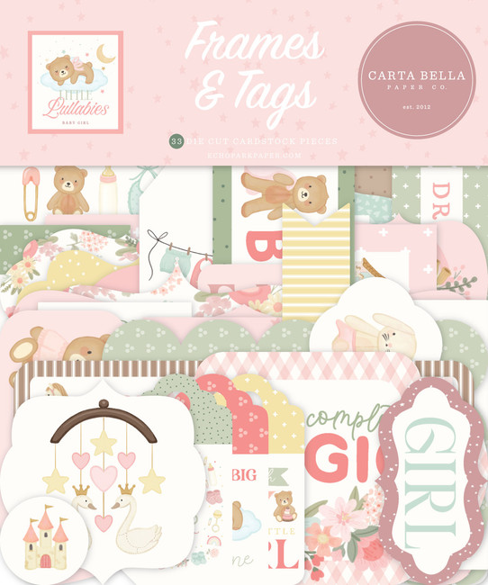 Little Lullabies - Baby Girl Frames & Tags
