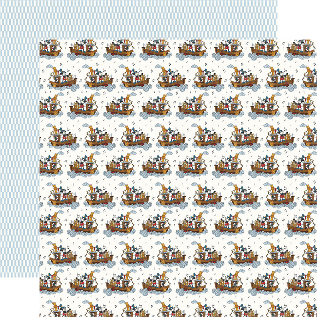 Mouse And Me: Sail Away Mouse 12x12 Patterned Paper