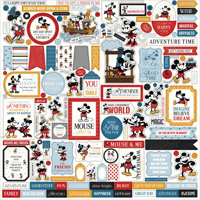 Mouse And Me Element Sticker