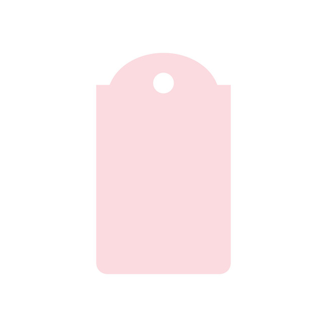 Pink Tag SVG Cut File