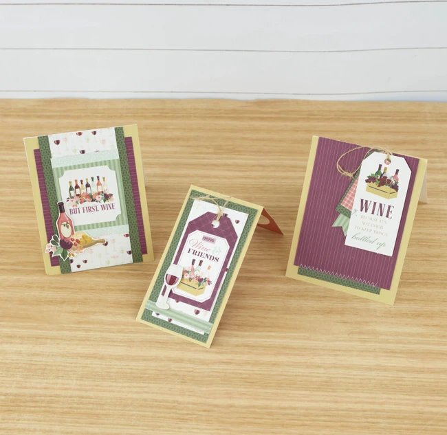 Wine Cards and Tag Digital Instructions