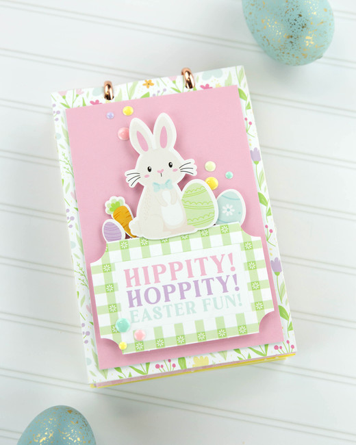 Easter Basket Mini Album Digital Instructions