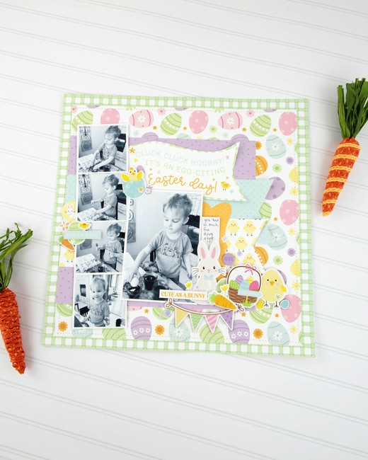 Easter Basket Layout Digital Instruction