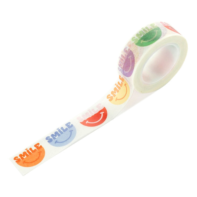 Our Groovy Summer: Colorful Smiles Washi Tape