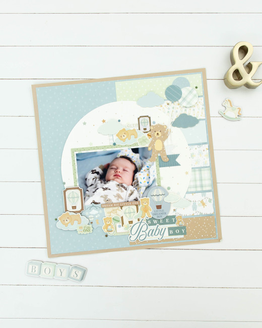 Little Lullabies Boy Layout digital Instructions