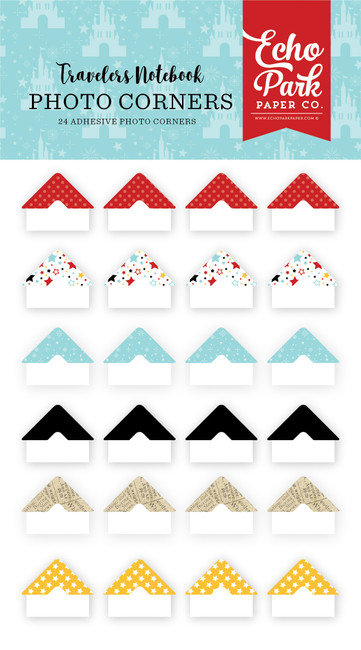 Mouse & Me Travelers Notebook Photo Corners