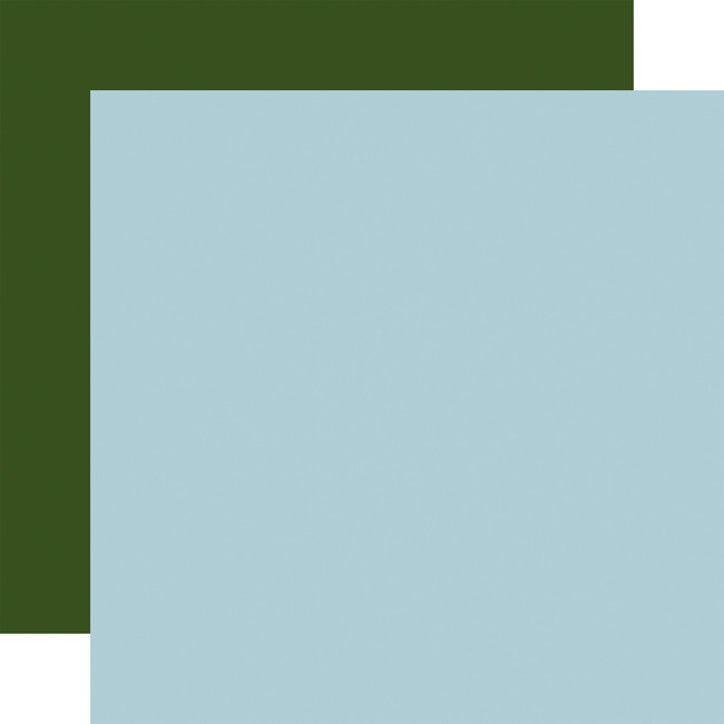 National Parks No. 2: Blue / Green 12x12 Coordinating Solid Paper
