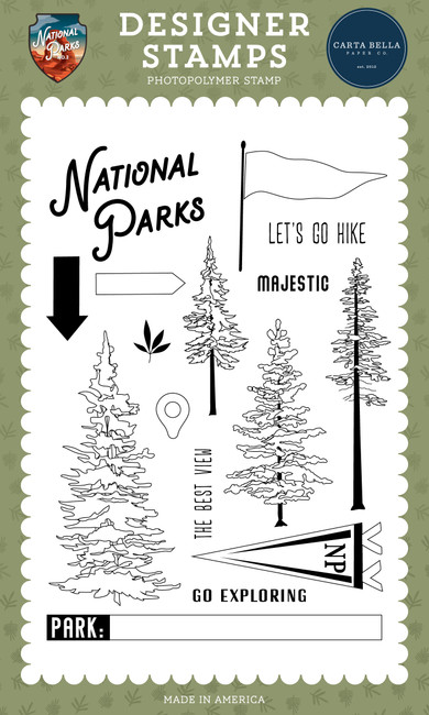 National Parks No. 2: Majestic Stamp Set