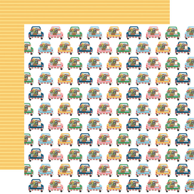 Freshly Picked: Market Pickup 12x12 Patterned Paper
