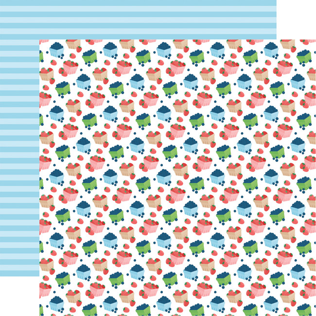 Freshly Picked: Locally Grown Berries 12x12 Patterned Paper