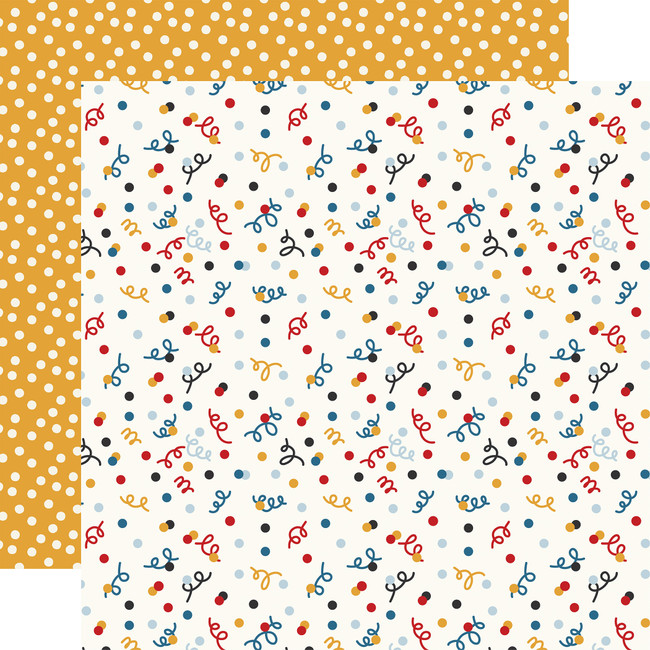 Mouse And Me Birthday: Birthday Magic Confetti 12x12 Patterned Paper