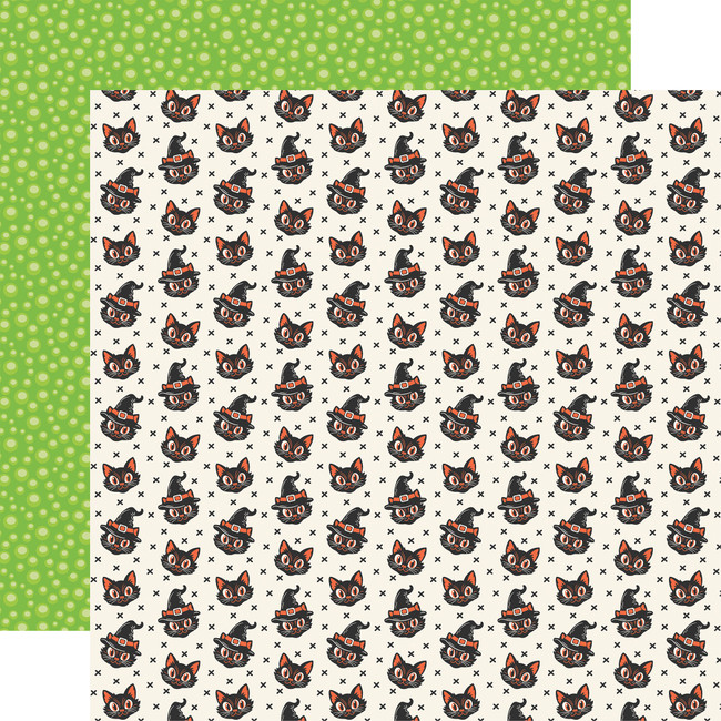 Halloween Parade: Scared-y Cats 12x12 Patterned Paper