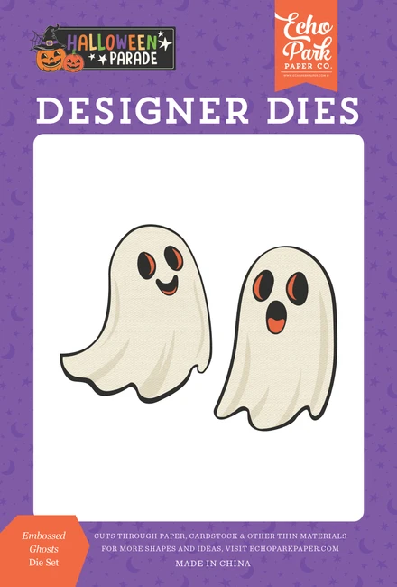 Halloween Parade: Embossed Ghosts Large Die Set