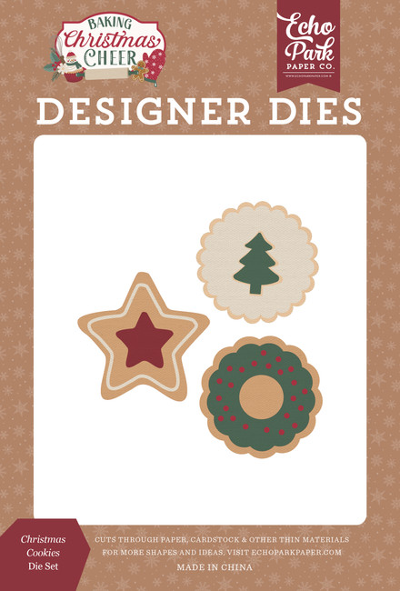 Baking Christmas Cheer: Christmas Cookies Large Die Set