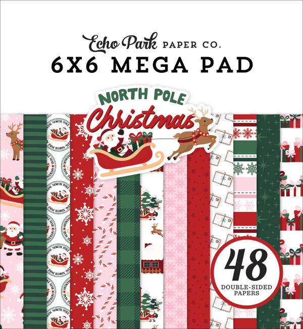 North Pole Christmas Cardmakers 6X6 Mega Pad
