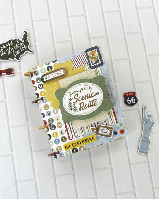 It's Time To Travel Mini Album Digital Instructions