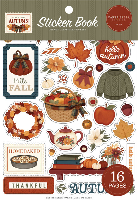 Here Comes Autumn Sticker Book
