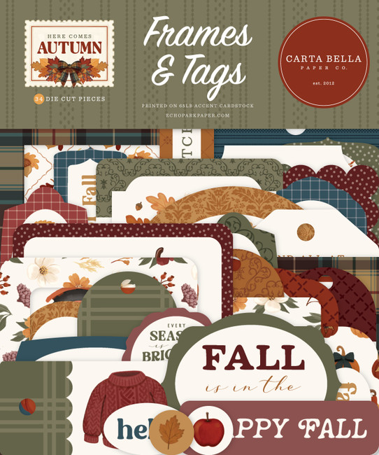 Here Comes Autumn Frames & Tags
