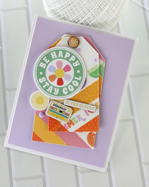 Our Groovy Summer Card Digital Instructions