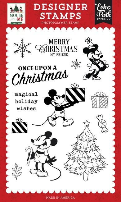 Mouse And Me Christmas: Once Upon A Christmas Stamp Set