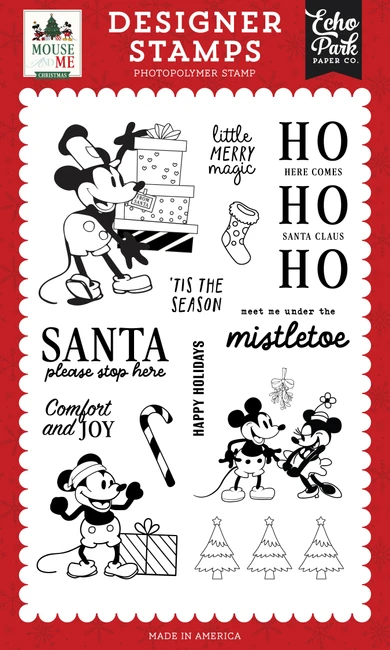 Mouse And Me Christmas: Little Merry Magic Stamp Set