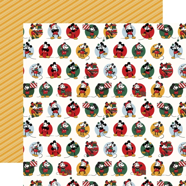 Mouse And Me Christmas: Christmas Days 12x12 Patterned Paper