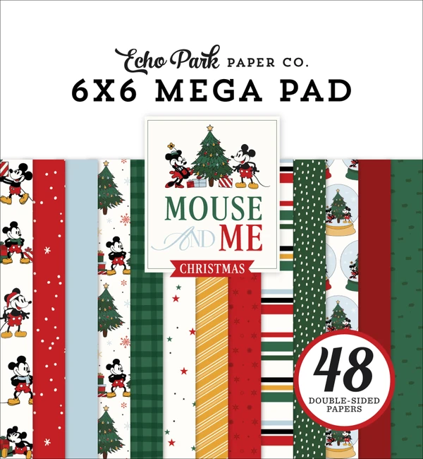 Mouse And Me Christmas Cardmakers 6X6 Mega Pad