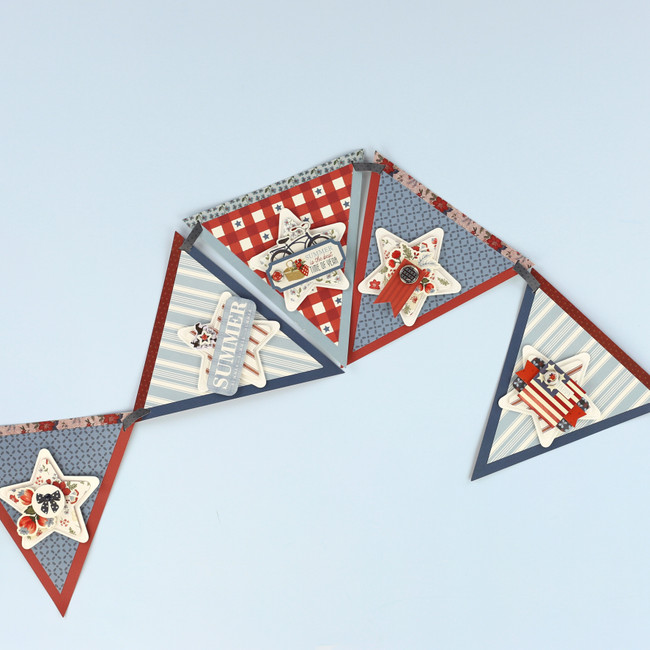 Americana Summer Garland Digital Instructions