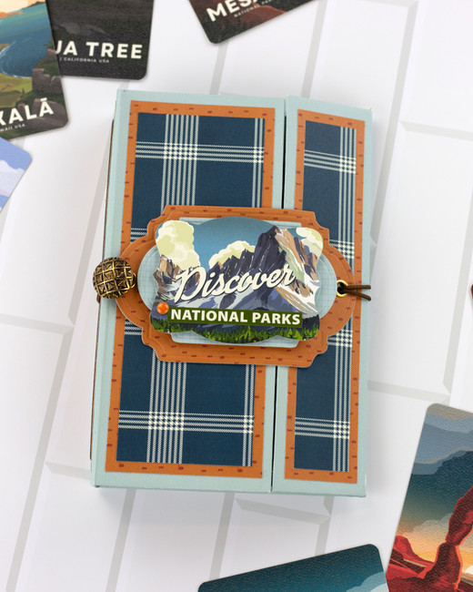 National Parks 2 Trifold Mini Album Digital Instructions