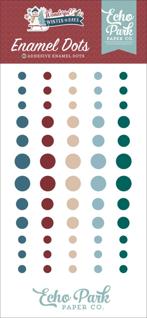 Wonderful Winter Days Enamel Dots