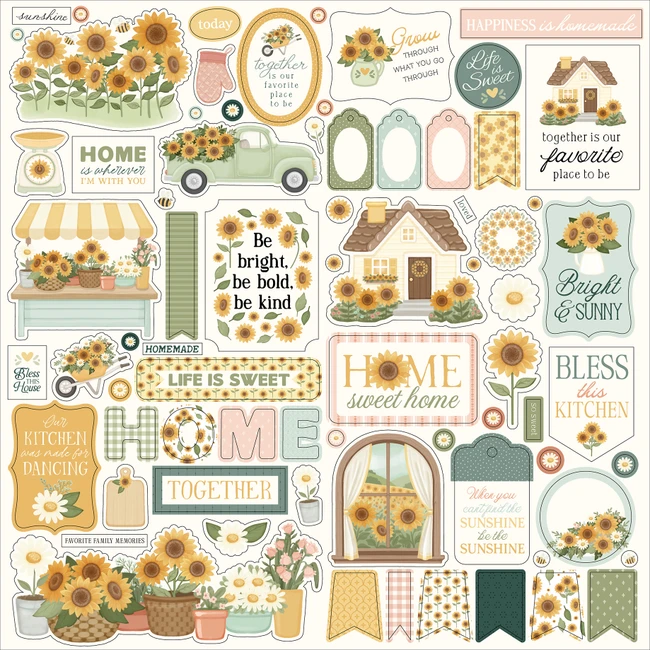 Home Sweet Home Element Sticker