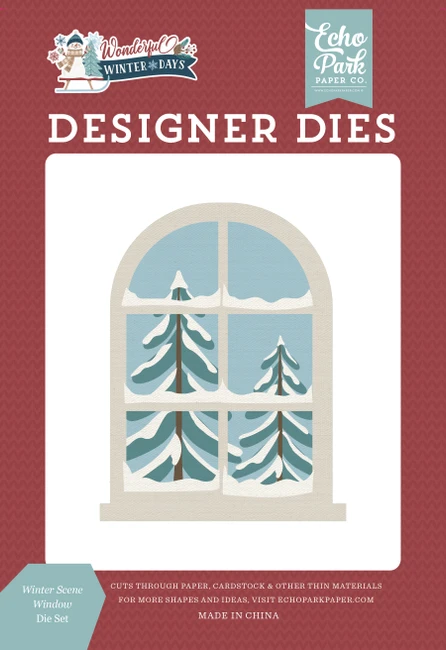 Wonderful Winter Days: Winter Scene Window Large Die Set