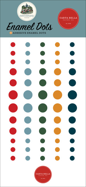 Switzerland Enamel Dots