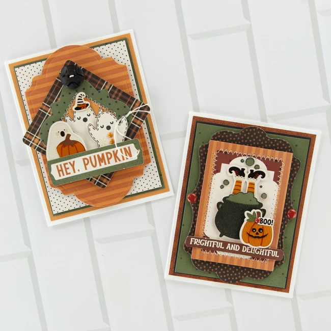 Handmade Halloween Cards Digital Instructions