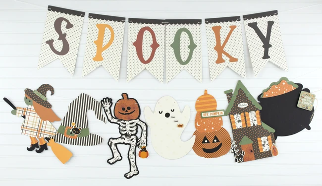 SPOOKY Banner SVG File