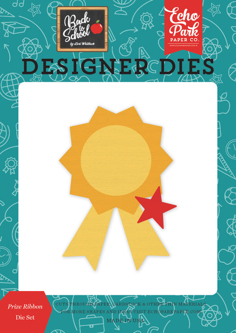 Back to School: Prize Ribbon Medium Die Set