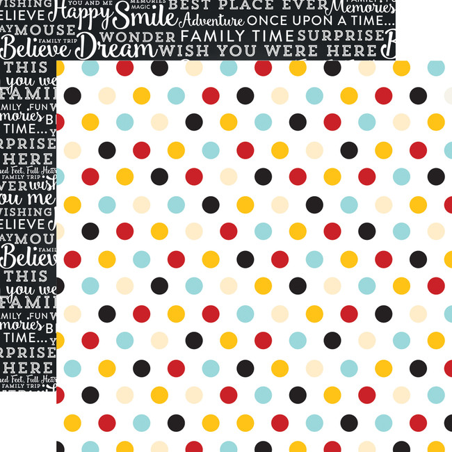 Magical Adventure: Multi Dots 12x12 Patterned Paper