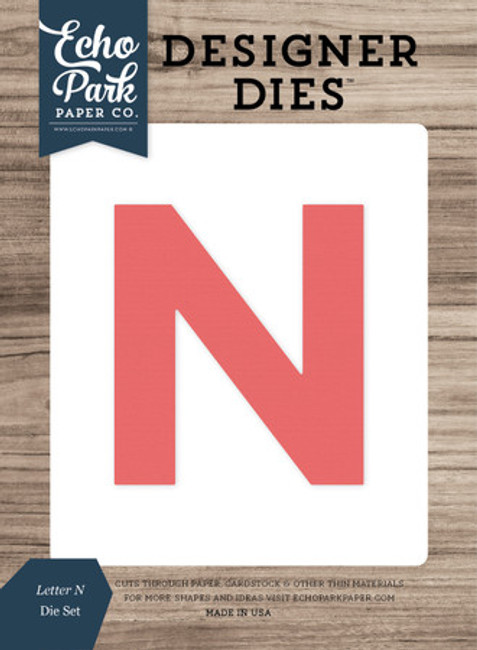 Letter N Medium Die Set