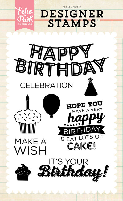 It's Your Birthday 4x6 Stamp