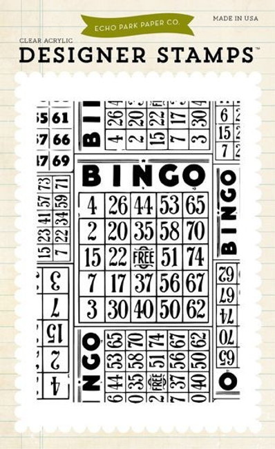 Bingo Cards 4x6 Stamp