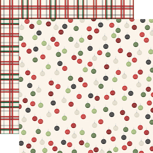 Christmas Market: Ornaments 12x12 Patterned Paper