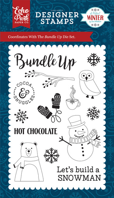 A Perfect Winter: Bundle Up 4x6 Stamp