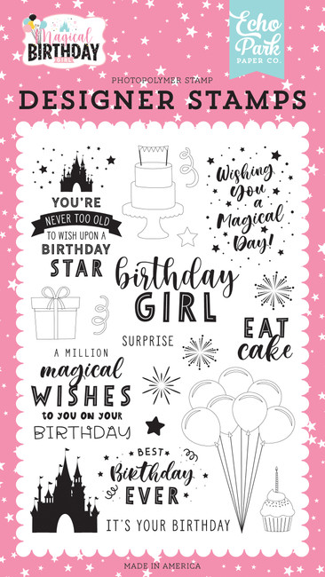 Magical Birthday Girl: Birthday Magic Stamp Set