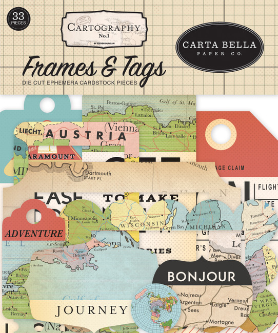 Cartography No. 2 Collection Kit - Echo Park Paper Co.