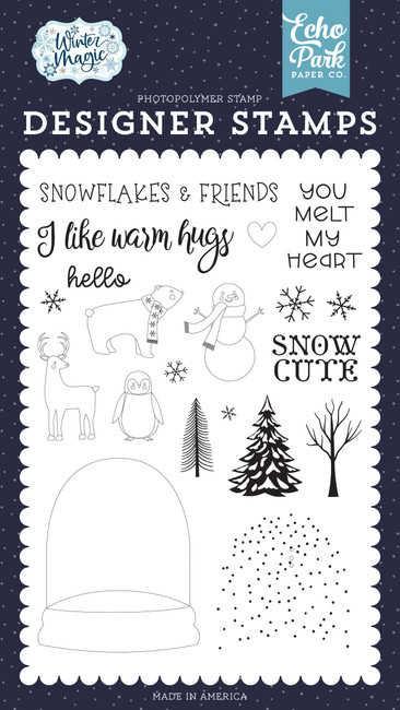 Winter Magic: You Melt My Heart Stamp Set