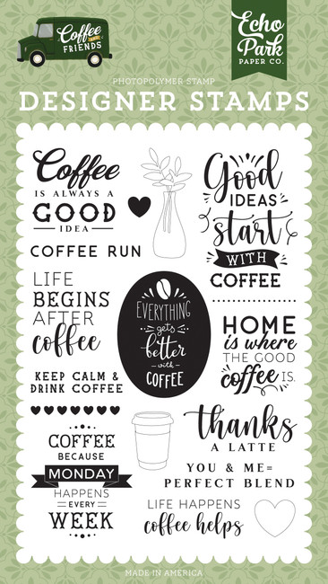 Coffee & Friends: Coffee Run Stamp Set