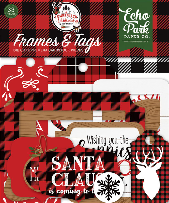 ALC220025 - A Lumberjack Christmas Frames & Tags