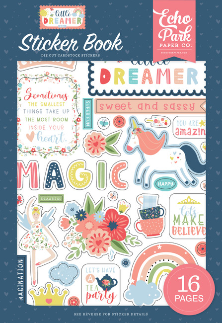 LD237029 - Little Dreamer Girl Sticker Book
