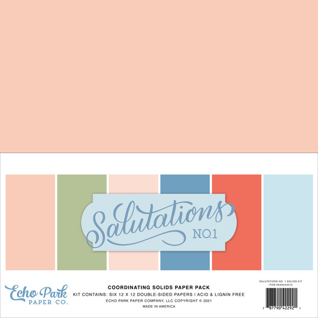 SAN244015 - Salutations No. 1 Solids Kit