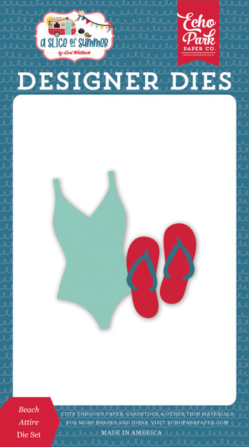 A Slice of Summer: Beach Attire Small Die Set